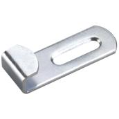 Support à miroir invisible, 1/4", paquet de 4, nickel