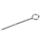 Onward Eye Screw with Lag Thread - Zinc-Plated Steel - 120-lb Working Load - 5-in x 1/4-in