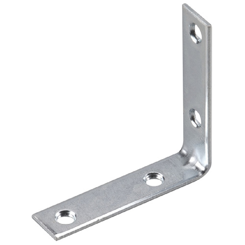 Onward L-Shape Corner Brace - 3-in L x 3/4-in W - Zinc-Plated - Steel