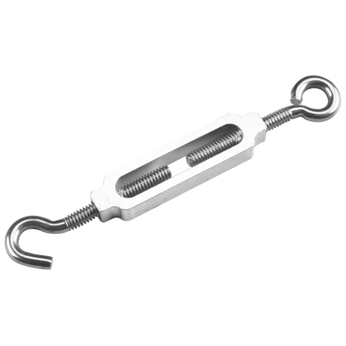 Onward Hook and Eye Turnbuckle - Stainless Steel - 1/4-in dia x 7 5/8-in L - 1 Per Pack