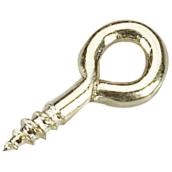 Screw Eye - 5/8" - Pack of 12 - Brass