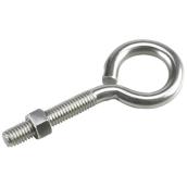 Onward Eyebolt with Nut - Stainless Steel - 160-lb Working Load - 4-in x 3/8-in