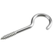 Hook Screw - 1/4" x 4 3/8" - Stainless Steel