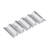 Onward Steel Corrugated Fasteners - Silver - 5/16-in W x 3/8-in L - 30 Per Pack