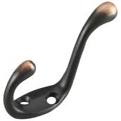 Coat Hook - 3 1/2" - Steel - Oiled Bronze