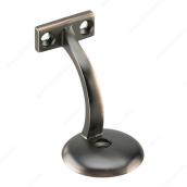 Onward Heavy-Duty Handrail Bracket - Oil-Rubbed Bronze Finish - Steel - 3-in L