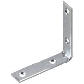 Onward L-Shaped Corner Brace - 3-in L x 3/4-in W - Zinc-Plated - Steel - 20 Per Pack
