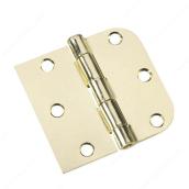 Onward Full Mortise Combination Butt Hinge - 3 3/16-in W x 3-in H - Loose Pin - Brass - 2 Per Pack