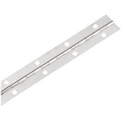 Onward Piano Hinges - 1 1/16-in W x 30-in L - Fixed Pin - Nickel
