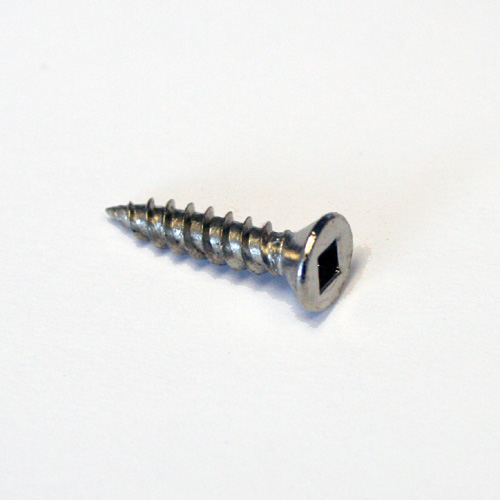 ONWARD FlatHead Square Wood Screws 5 x 5/8" Nickel 38/Box