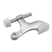 Onward Heavy-Duty Hinge Pin Door Stop, Brushed Chrome