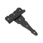 Onward Decorative Heavy Duty T-Hinge, 6 in (152 mm) Black