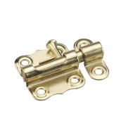 Onward Regular-Duty Barrel Bolts, 2 in (51 mm) Brass