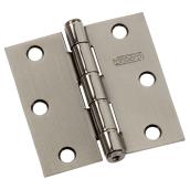 Onward Mortise Butt Hinge - Steel - Square Corner - 3-in - Antique Nickel