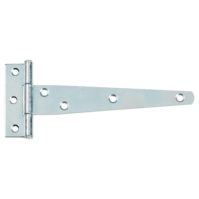 Onward Light Duty T-Hinge - 6-in H - Fixed Pin - Zinc