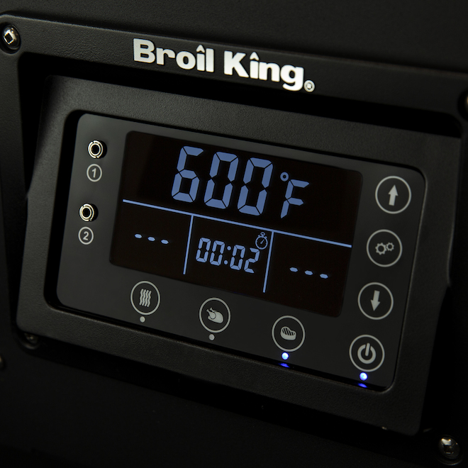 Broil King Crown Pellet 400 Black Wood Pellet BBQ