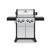 S490 Crown Propane Gas Grill by Broil King 40000 BTU Stainless Steel