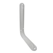 Onward Heavy Duty Shelf Bracket in White Steel - 8-in