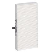 Honeywell HEPA Air Purifier Replacement Filter - Carbon-Activated - 99% Filtration - 5.12-in L x 1 1/2-in W x 10.24-in H
