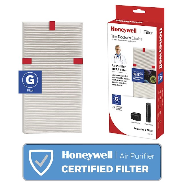 Honeywell air purifier hepa 2024 filter replacement