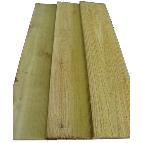Channel Premium Bevelled Knotty Cedar Siding - Exterior - Natural - 8 in. x 3/4 in