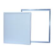 Can-Cell Industries Attic Hatch Panel - White - Double Weatherstrip Seal - 26 3/8-in L x 22 1/2-in W