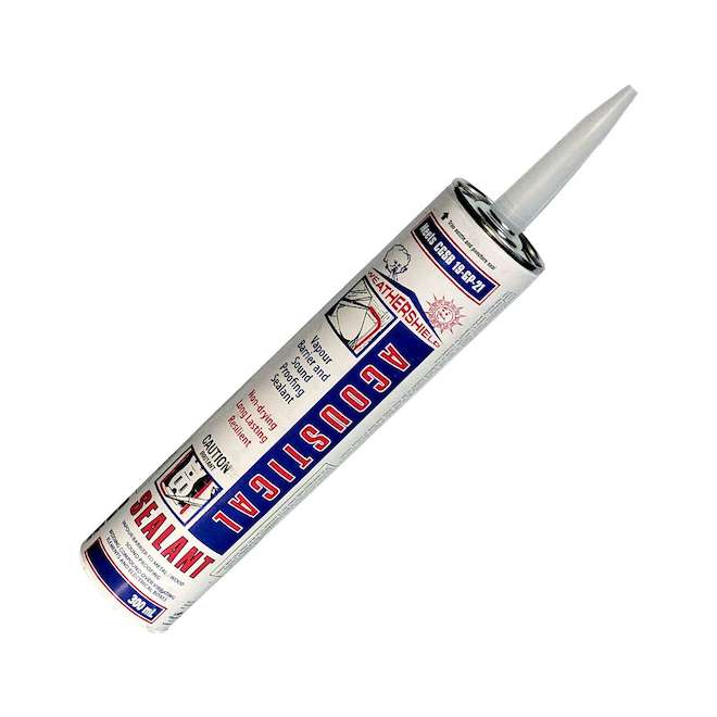 Weathershield Acoustic Polymer Sealant - Black - 300-ml