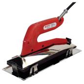 Fer de luxe à thermo-adhérence en téflon pour tapis, rouge