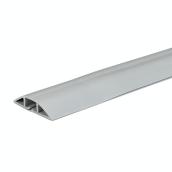 Trousse de cache-fils pour plancher, 2,5'' x 6', gris