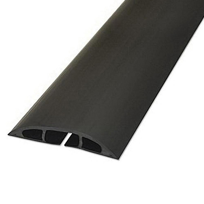 Trousse de cache-fils Duraline pour plancher, PVC, 2,5 po x 6 pi