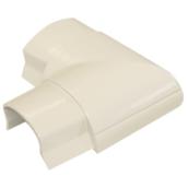 Flat Elbow 90-degree Wire Cover - White - Pack of 2