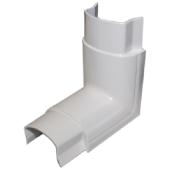 Inside Elbow 90-degree Wire Cover - White