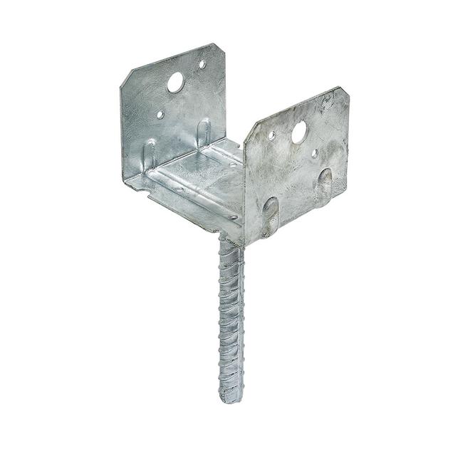 Sabot d'armature Simpson Strong-Tie pour abri-auto 6x6