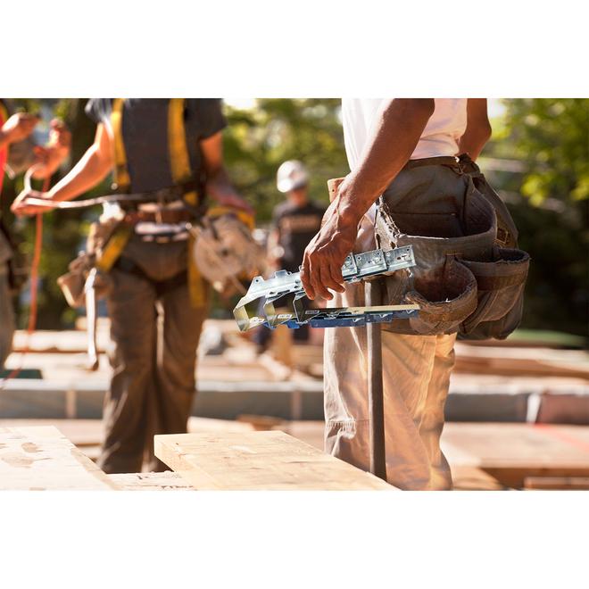 Simpson Strong-Tie LUS ZMAX Galvanized Face-Mount Joist Hanger for Triple 2x10