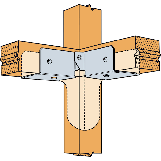 Simpson Strong Tie Rigid Tie Corner 2 x 2