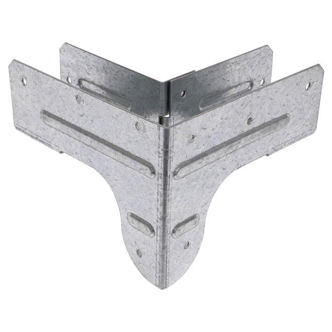 Simpson Strong-Tie Rigid Tie - 5 19/32-in L x 5 19/32-in W - 18-Gauge - ZMAX Galvanized Steel