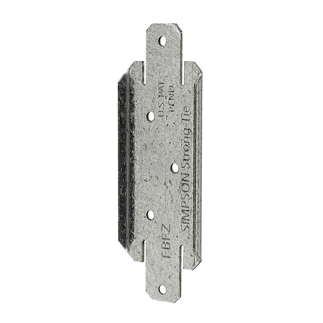 Simpson Strong Tie Fence Rail Bracket - 18-Gauge - 4 3/4-in H - Galvanized - Steel