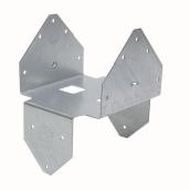 Simpson Strong Tie BCS Post Cap w/ Double-Shear Nailing - 18-Gauge - Galvanized Finished - 4 5/8-in W