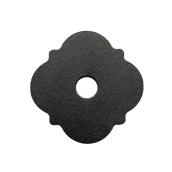 Rondelle décorative Simpson Strong-Tie, 3 po l. x 9/16 po diamètre de trou, calibre 12, zingage ZMAX thermolaqué noir