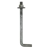 Simpson Strong-Tie L-Shape Anchor Bolt - Galvanized Steel - 0.5-in x 8-in