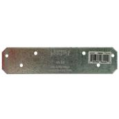 Simpson Strong-Tie Straight Straps - 6-in L x 1 3/8-in W - 12-Gauge - Galvanized - Steel - 1 Per Pack