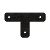 Simpson Strong-Tie Decorative Flat T Strap - 13 1/2-in L x 3-in W - 12-Gauge - Black Powder-Coated ZMAX Galvanized