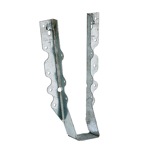 Simpson Strong-Tie LU Face Mount Joist Hanger - 20-Gauge - Galvanized Steel - 2-in W x 10-in L