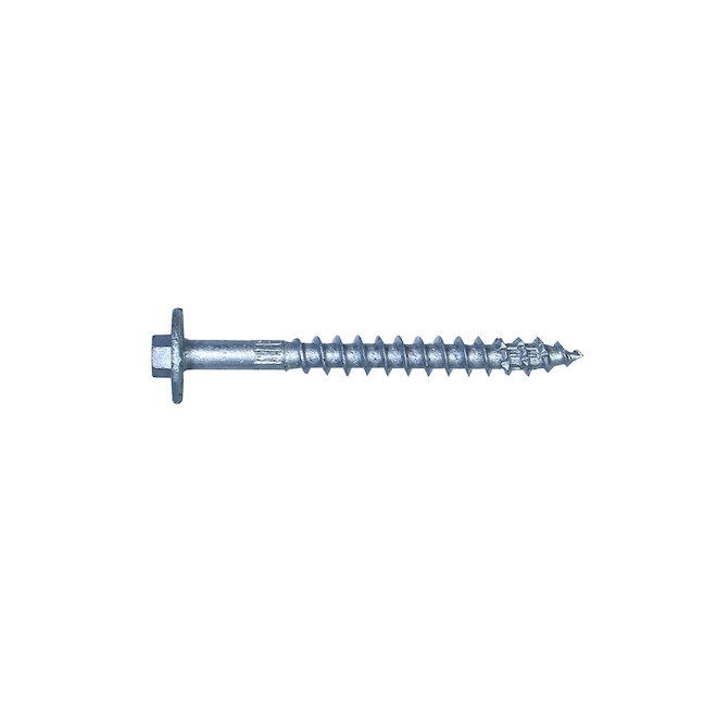 Simpson Strong-Tie 3/8 x 4-in Steel Hexagonal Head Structural Screw - 1/Pack