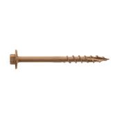 Simpson Strong-Tie 5/16 x 3-in Tan Steel Hexagonal Head Structural Screw - 12/Pack