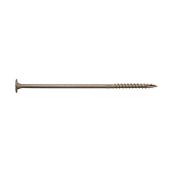 Simpson Strong-Tie 0.22 x 8-in Tan Steel 6-Lobe Structural Screw - 1/Pack