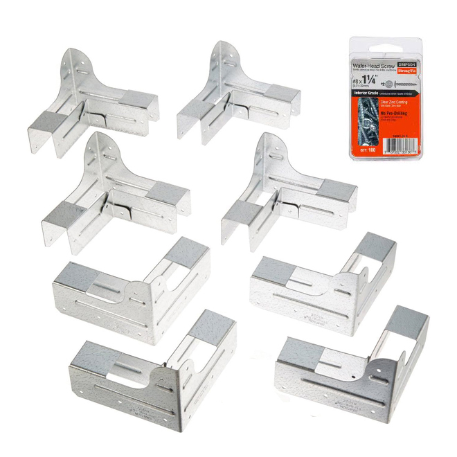 Simpson Strong-Tie Hardware Kit for Workbench or Shelving Unit WBSK