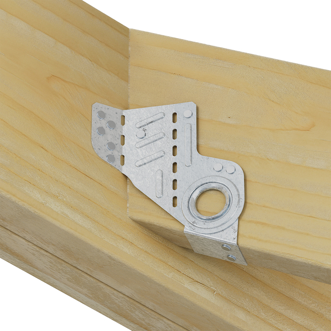 Simpson Strong-Tie Rafter Hanger Adjustable in ZMAX finished Steel - 2 x 6-in