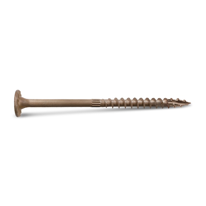 Simpson Strong-Tie Strong-Drive SDWS 5-in Steel Timber Screw for Exterior - Box of 50