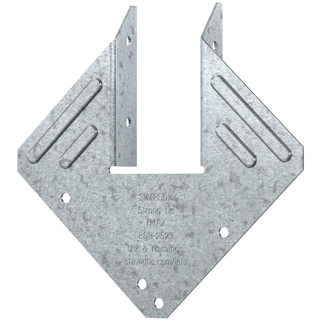 Simpson Strong-Tie 18-Gauge Zmax Finish Steel Hurricane Tie